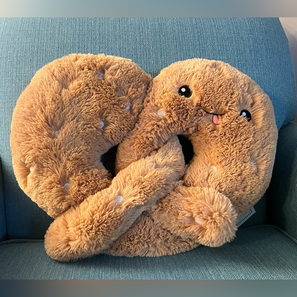 Squishable Stuffed Pretzel (2018) (retired)